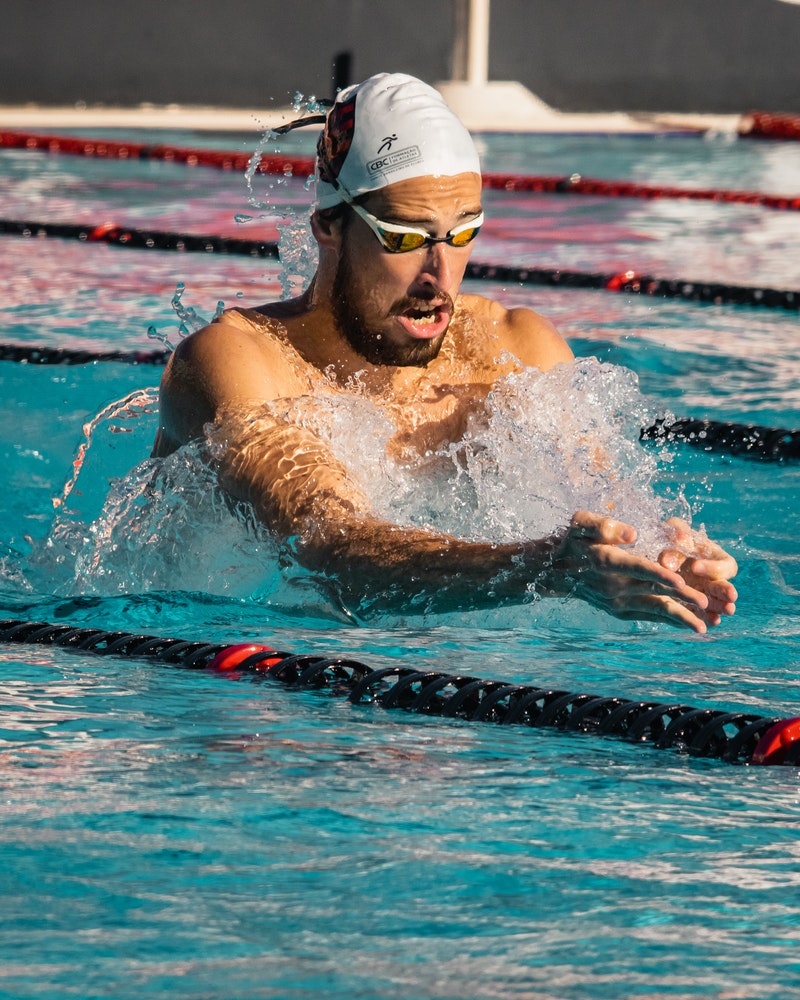 a swimming competition