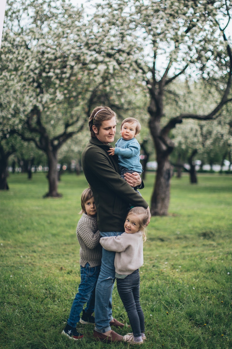 family in the park