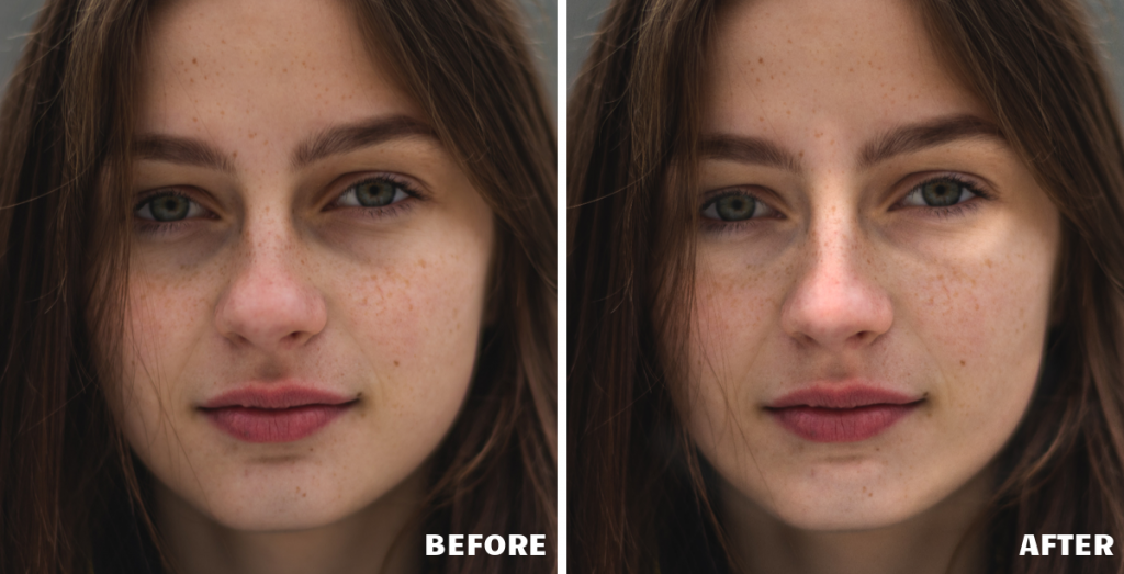 woman's face